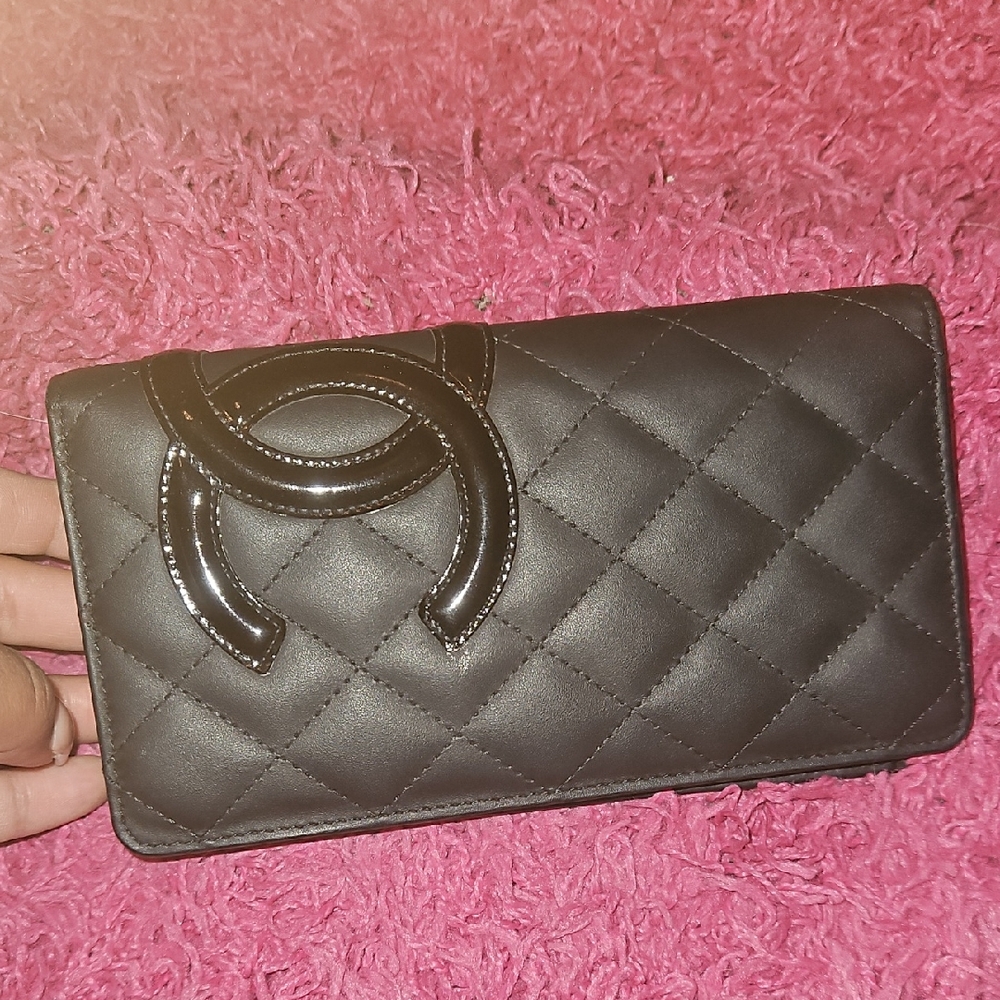 Chanel Black Quilted Women's Wallet